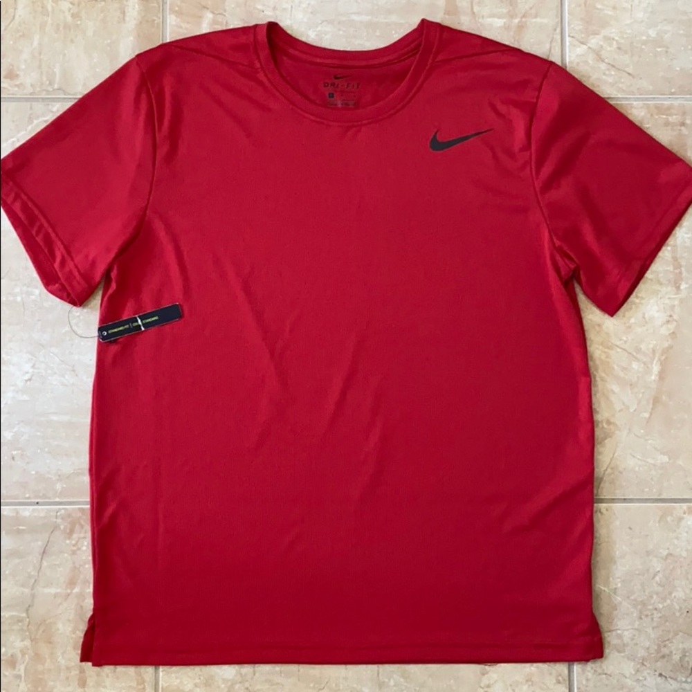 NWT Nike Dri Fit red shirt
